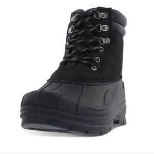 Weatherproof Men's Black Vintage Duck Boots